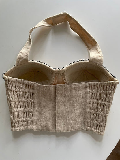 Shell-Decorated Heart Shaped Bustier — additional view 6