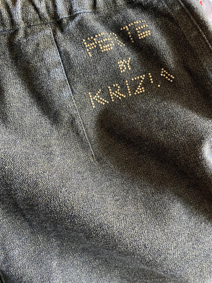 Krizia Vintage High-Waisted Denim Trousers — additional view 5