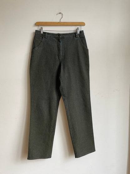 Krizia Vintage High-Waisted Denim Trousers — additional view 7