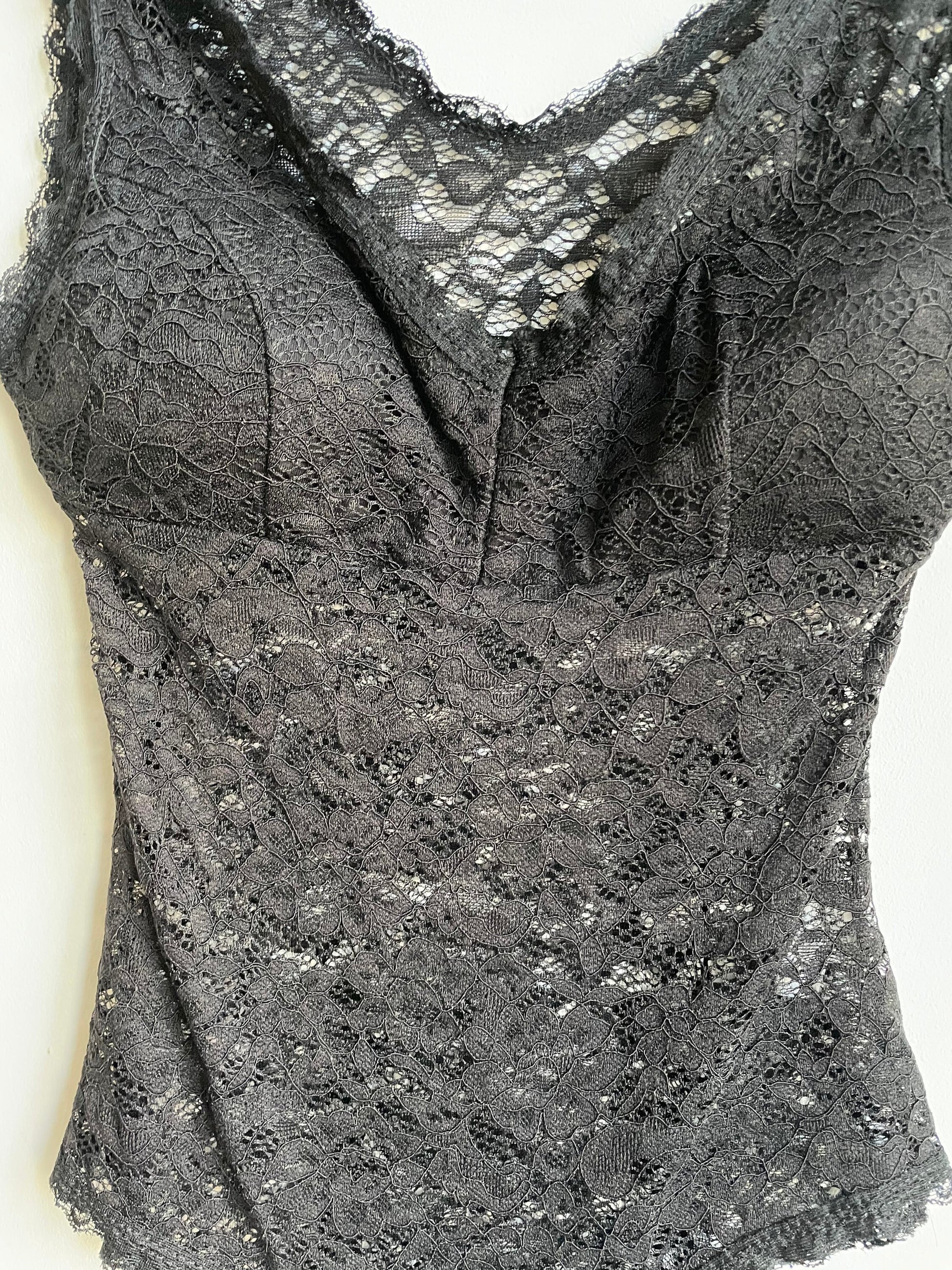 Sexy black lace body, Sheer bodysuit, See through lingerie, Feminine summer top, cute camisole, Party outfit