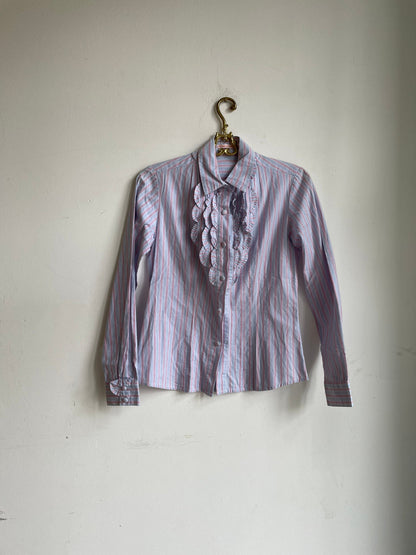 Cotton Ruffle Blouse for Festive Elegance — additional view 6