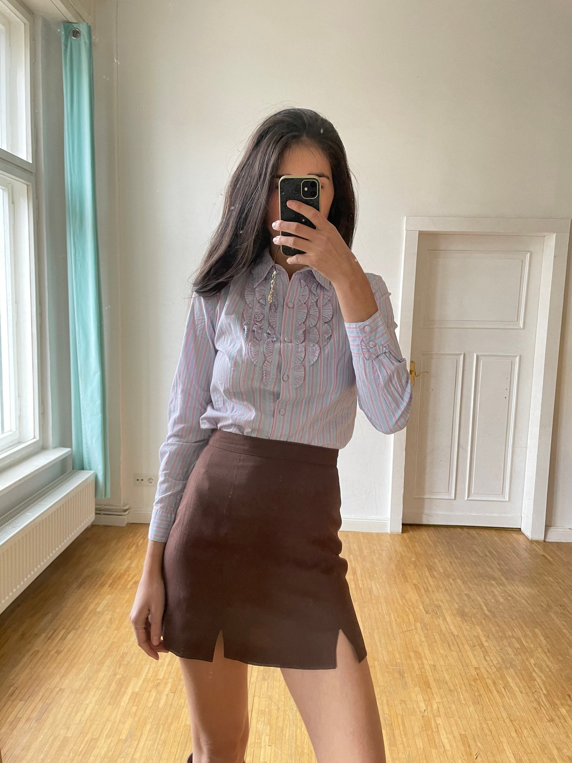 Festive woman blouse, Christmas elegant clothing, Cotton Ruffle blouse, Cottage core shirt, Romantic blouse, Classic Summer shirt,