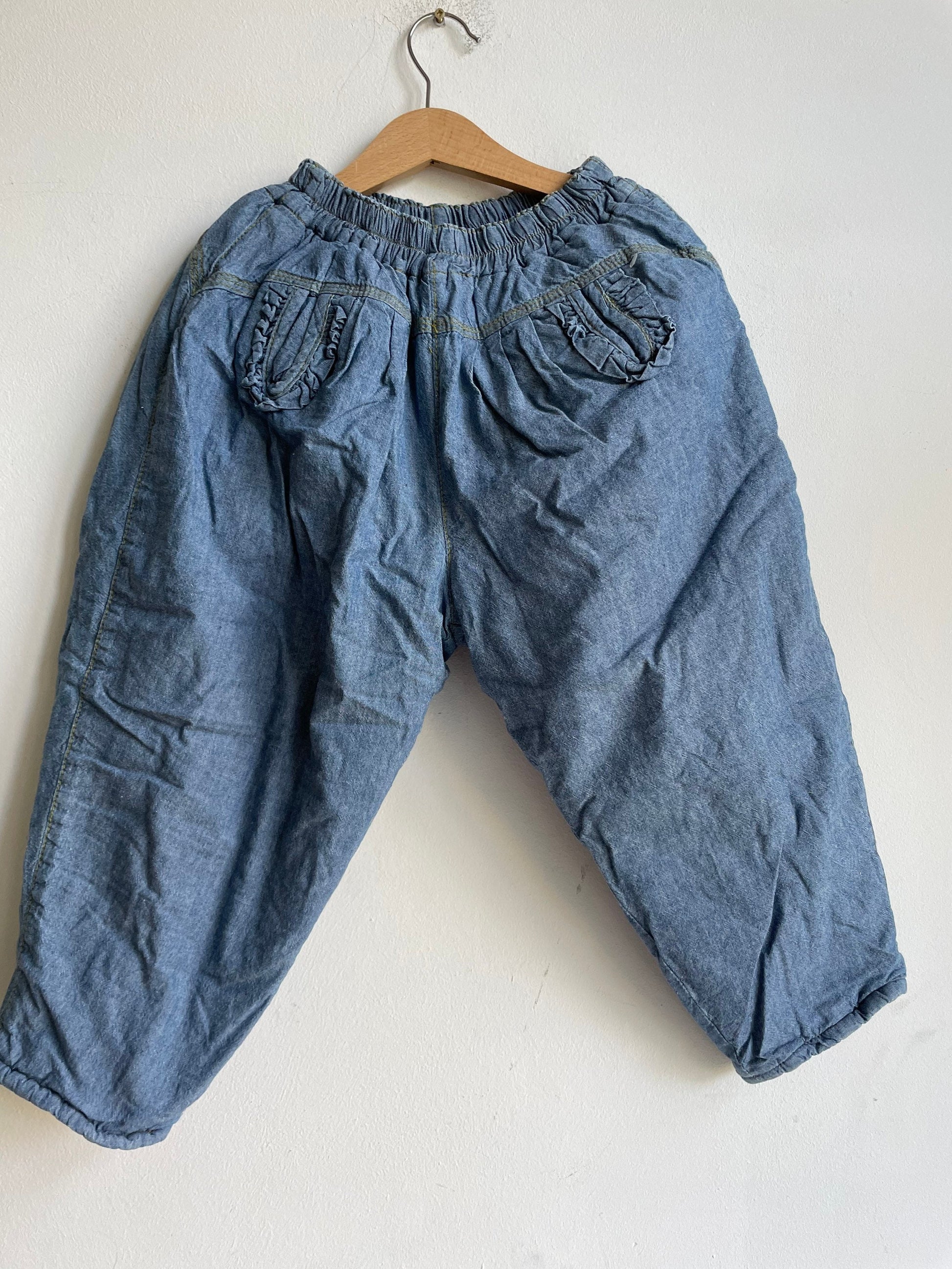 Vintage oilily winter pants, Retro girl trousers, Snow suit, Vintage girl autumn pants, waldorf clothing, sustainable fashion, gift 104 4 Y