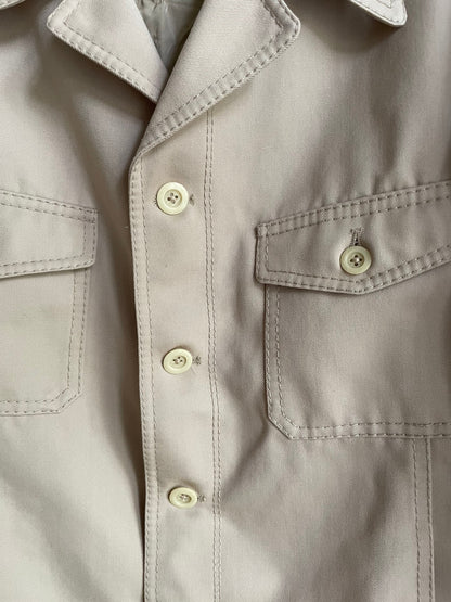 Modern Oversized Beige Jacket For Men — additional view 9