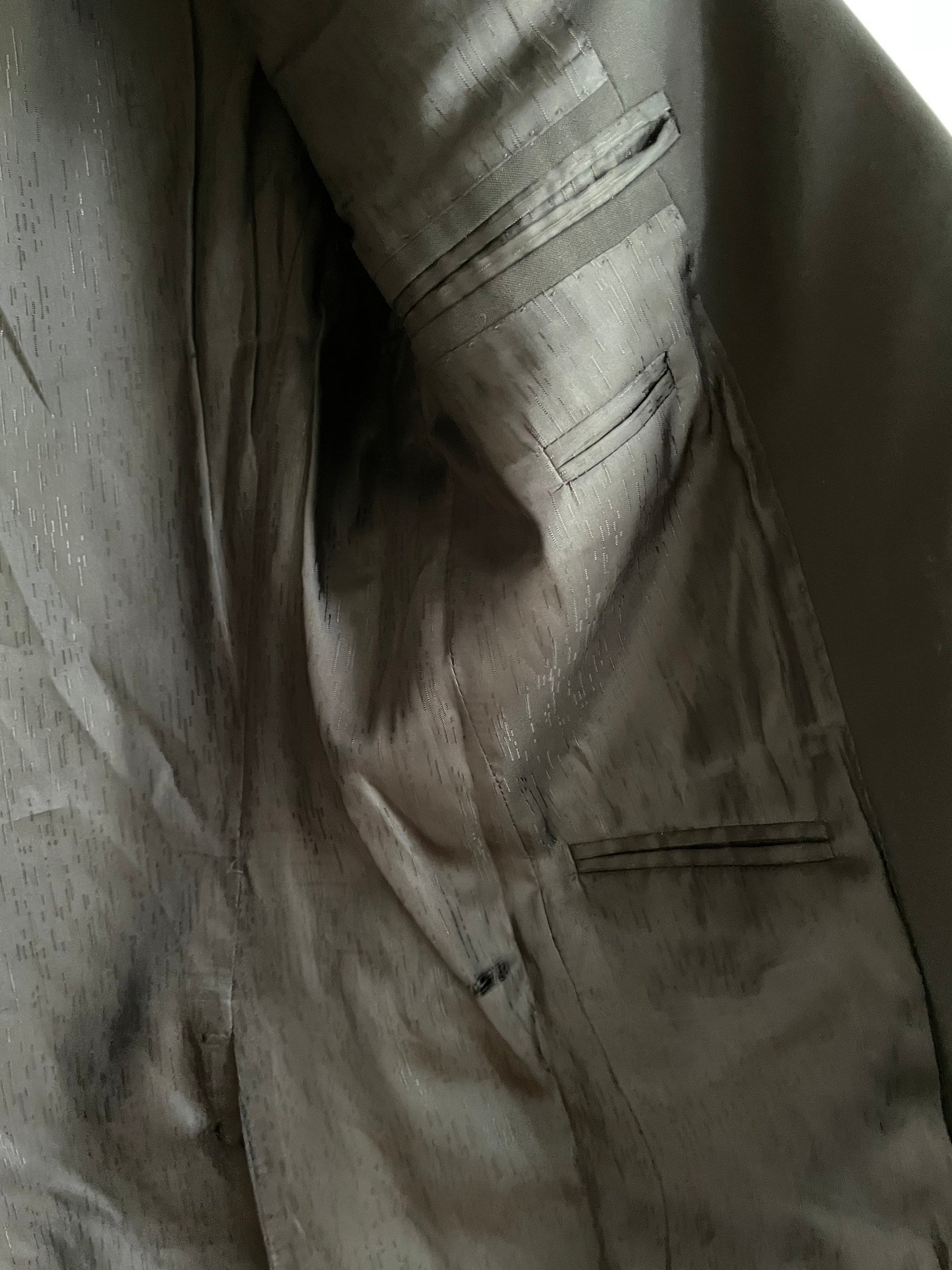 Vintage Gianni Versace Blazer Black Designer Oversized Formal Smart Jacket M - L 42 Retro Women’s Clothing