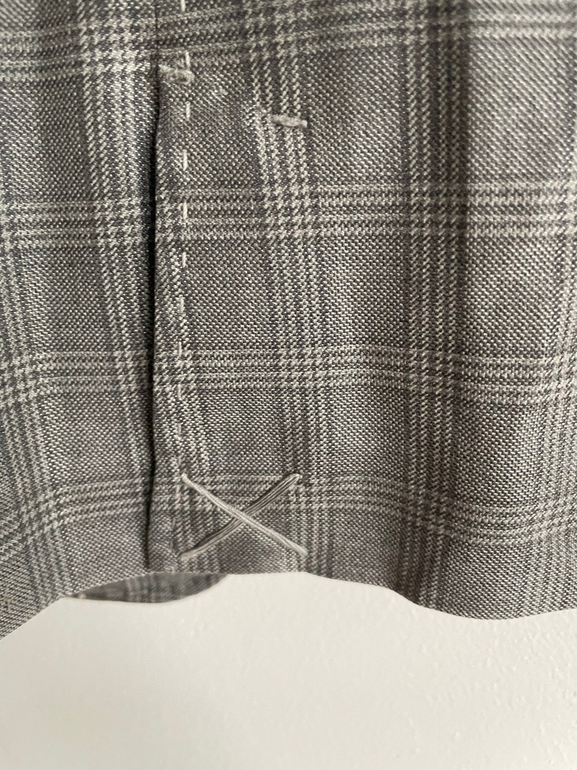 Marc Cain blazer, Grey short formal blazer jacket, Classic blazer, Summer blazer, Grey colour, Designer clothing, S