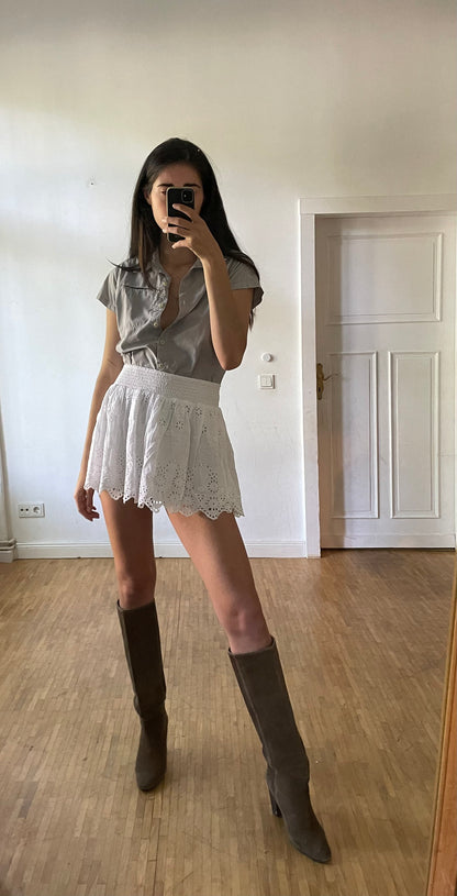 Vintage Columbia Grey Hiking Blouse — additional view 7