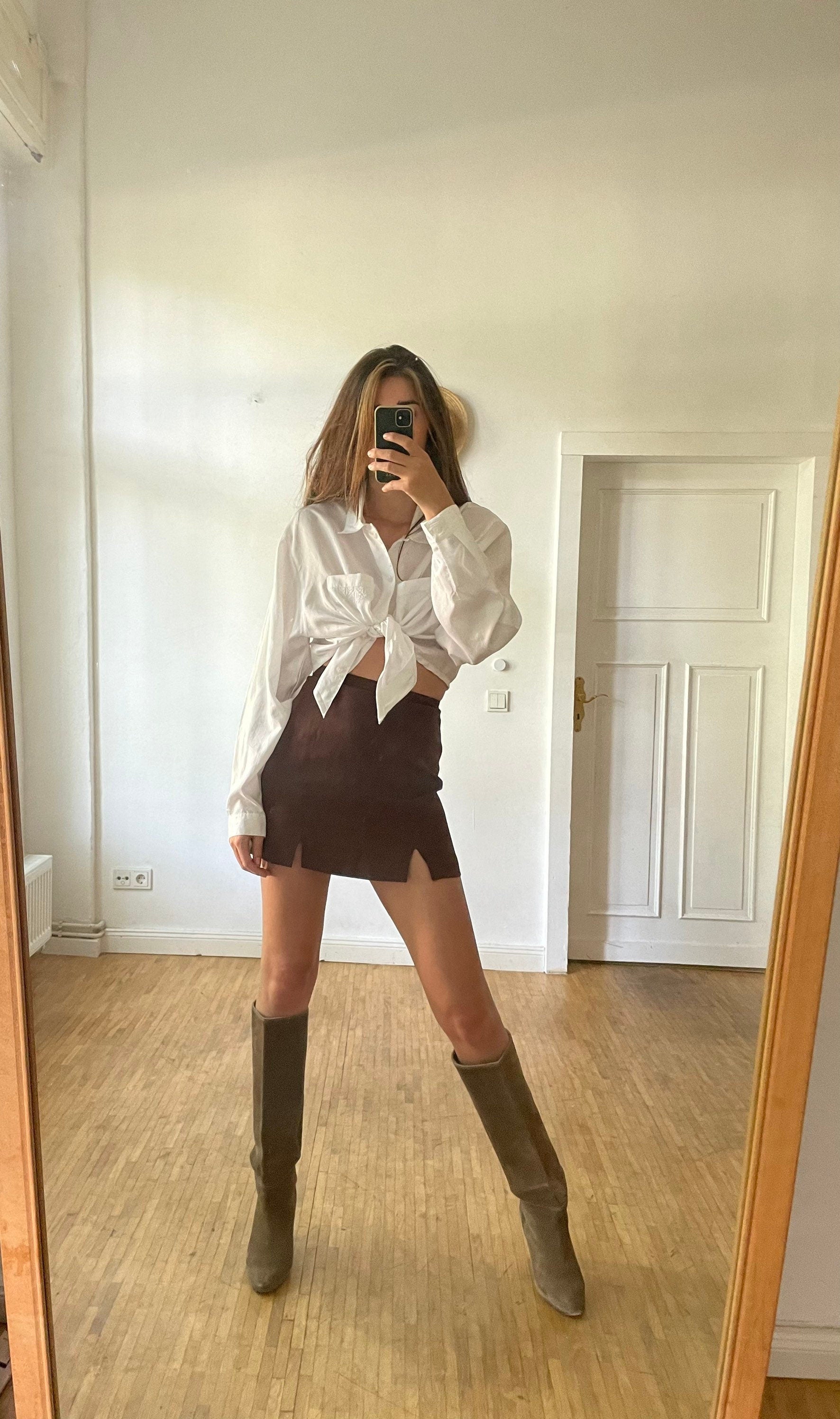 Vintage white asymmetric blouse, White cottage-core knot tie shirt, Romantic summer top, Oversized woman blouse, XXL