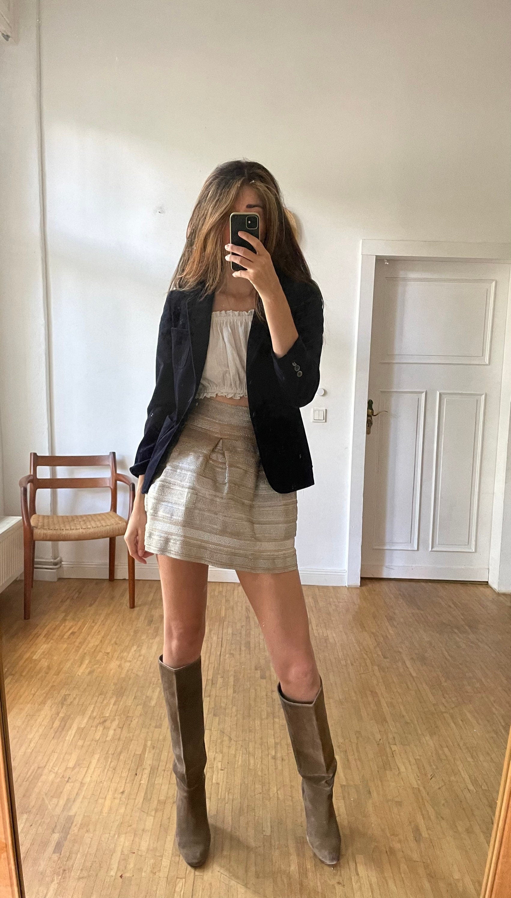 Dark blue velvet women blazer, Vintage Navy formal jacket, Classic wedding suit, Smart jacket, Dark academia blazer, Smart woman outfit, S