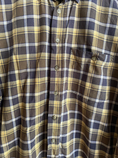 Vintage Checkered Oversized Button-Up Shirt — additional view 11