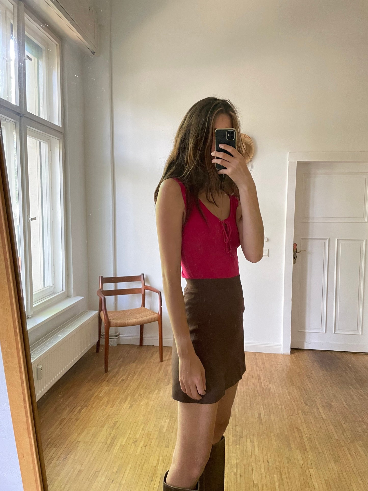 Pink feminine bodysuit, Fuchsia lace up vintage body, Sexy vibrant leotard, Vintage cotton 90s Festival Rave Swimsuit, Swimming Costume Top