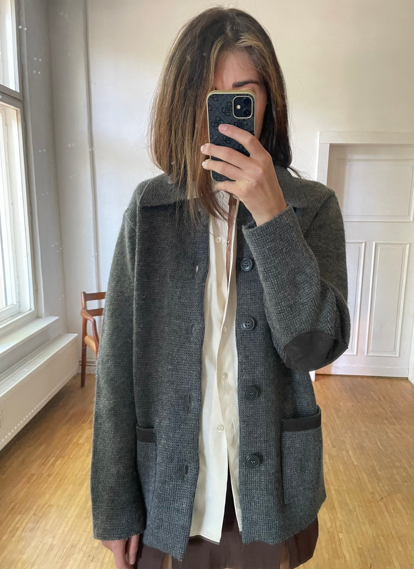 Pierre Cardin grey wool vest, Vintage smart winter wear, Autumn men's clothing,