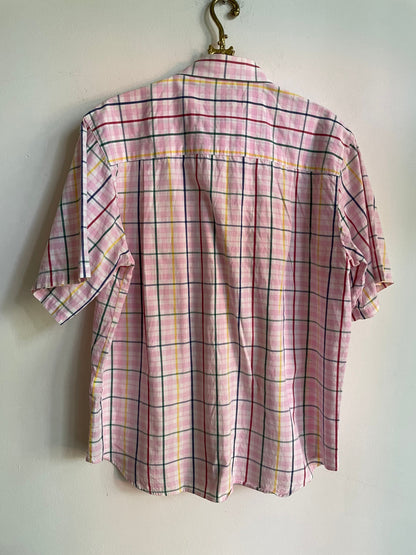 Vintage Pink Checkered Blouse — additional view 8