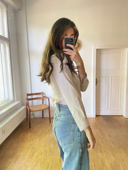 Vintage Pedro Del Hierro Striped Shirt — additional view 5