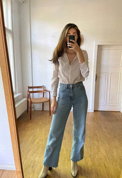 Vintage Pedro Del Hierro Striped Shirt — back view