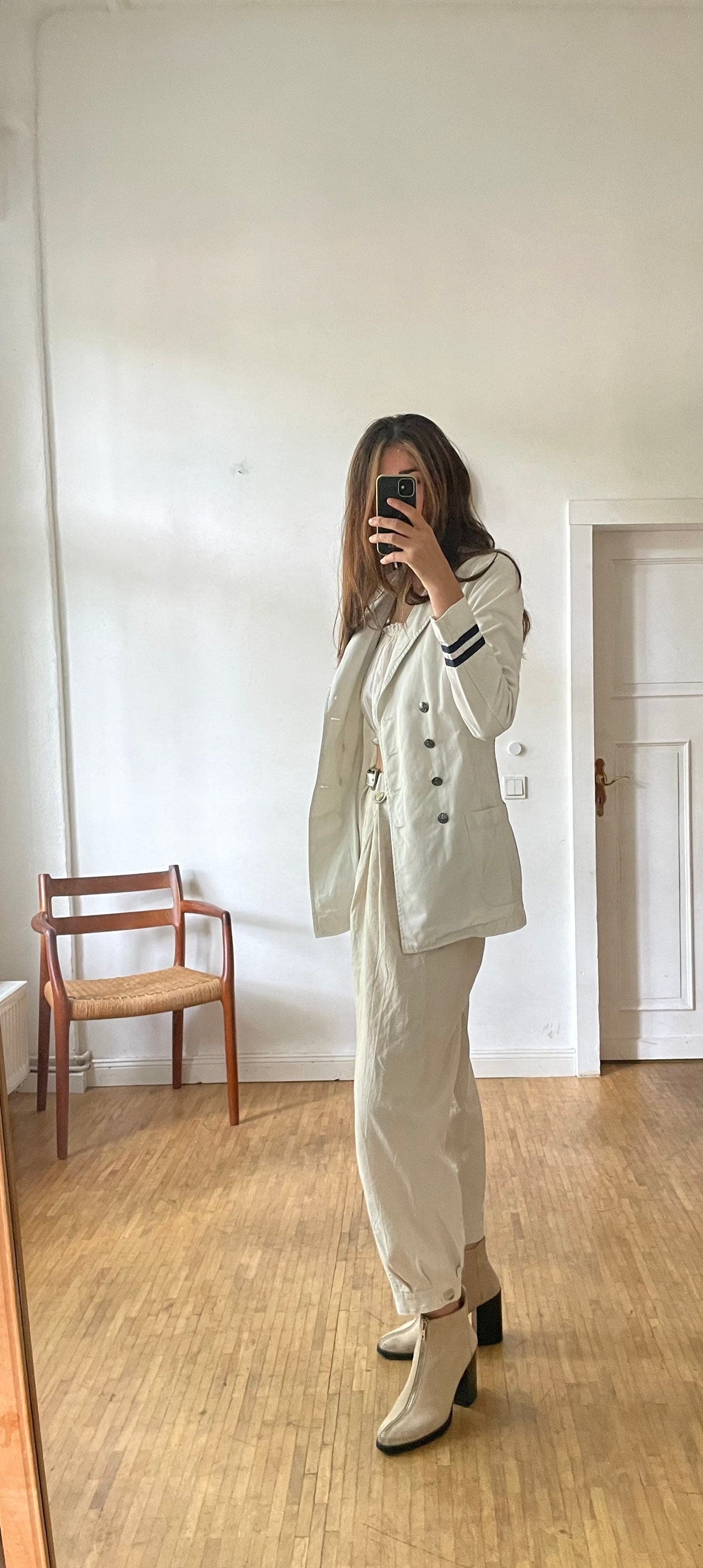 Ralph Lauren sailor chic jacket, Yacht fashion, Designer jacket, Vintage designer fashion