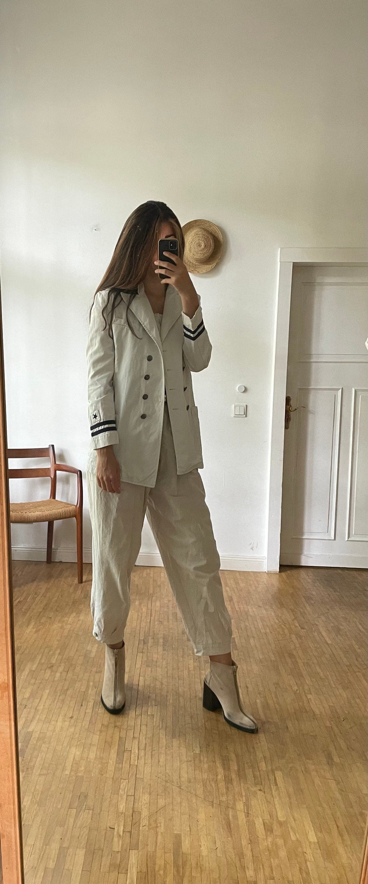 Ralph Lauren sailor chic jacket, Yacht fashion, Designer jacket, Vintage designer fashion