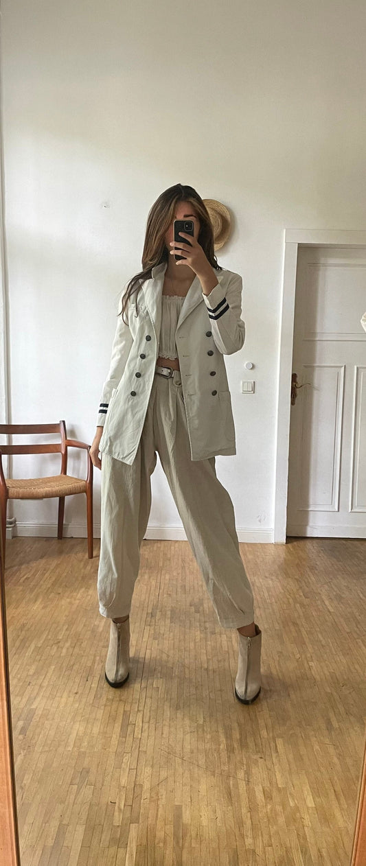 Ralph Lauren sailor chic jacket, Yacht fashion, Designer jacket, Vintage designer fashion