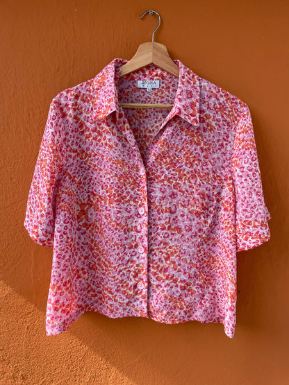 Pink Vintage Unisex Blouse — additional view 9