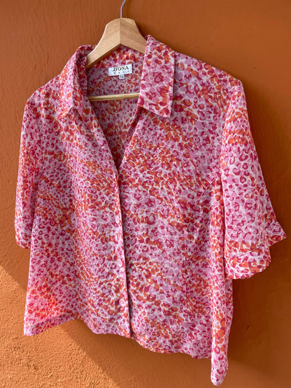 Pink Vintage Unisex Blouse — additional view 7