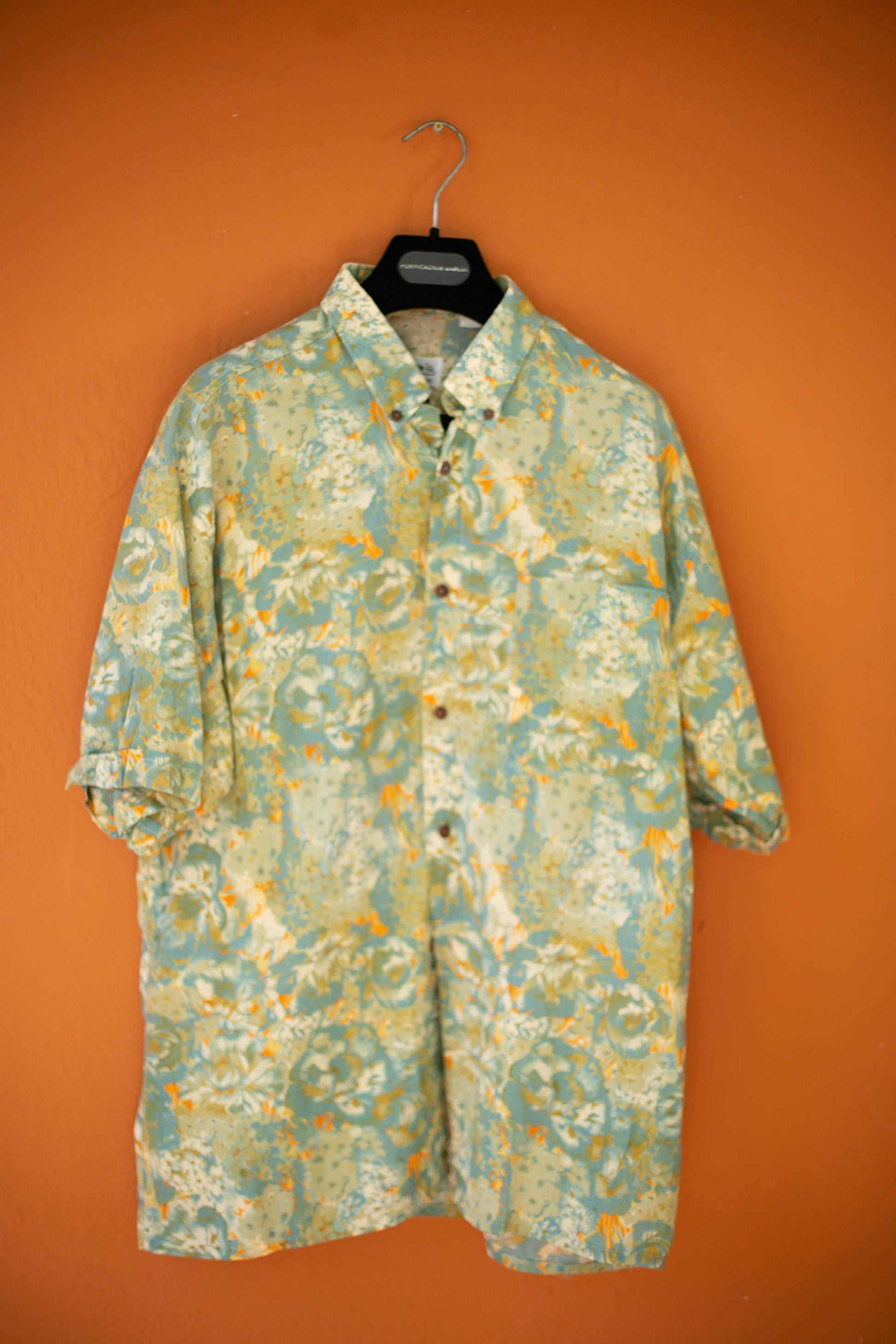 Vintage groovy woman blouse, Oversized shirt, Retro woman shirt, 80'S abstract blouse, Mod shirt