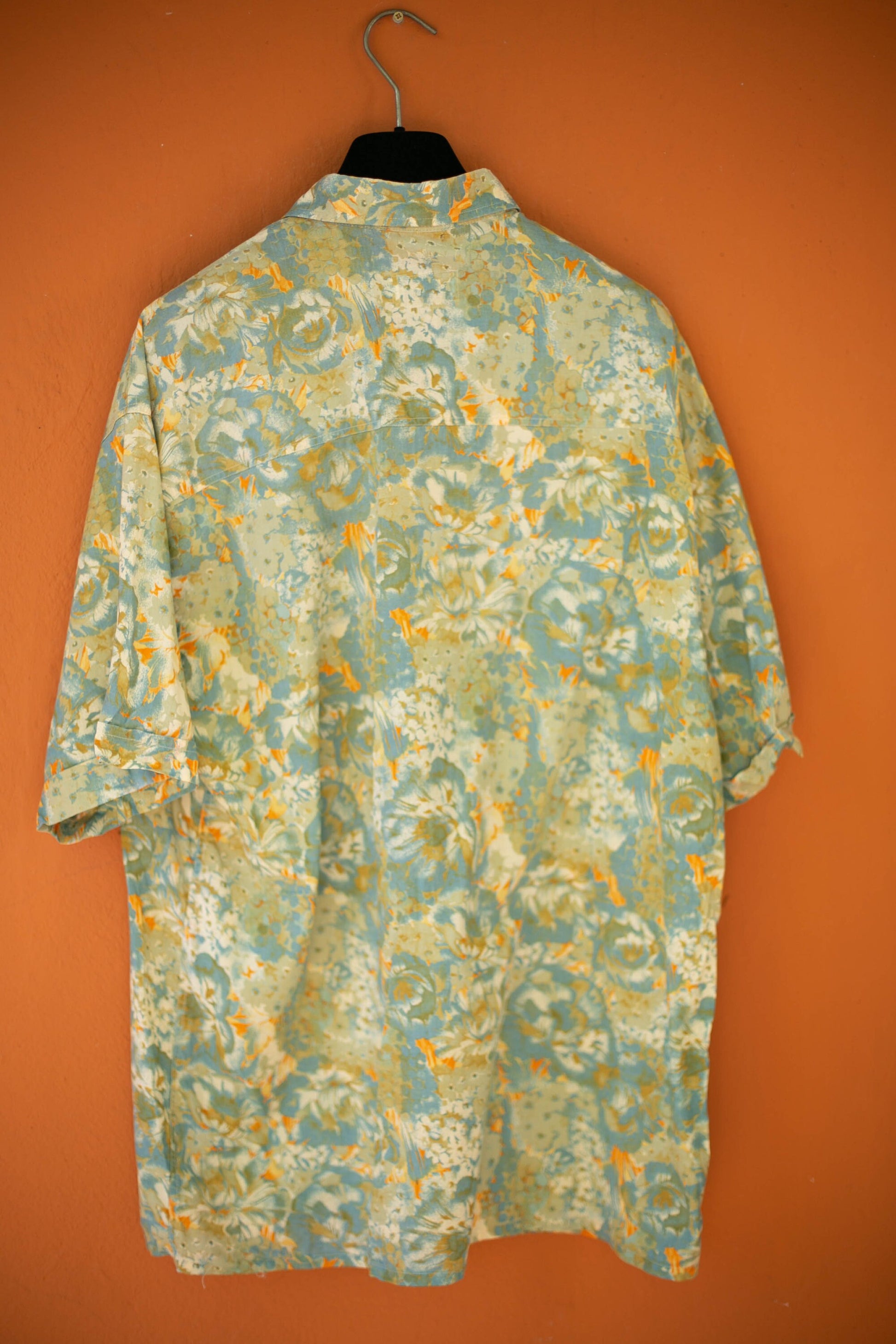 Vintage groovy woman blouse, Oversized shirt, Retro woman shirt, 80'S abstract blouse, Mod shirt