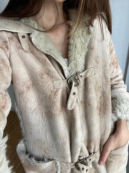 Vintage Armani Vegan Faux Fur Winter Coat — additional view 8