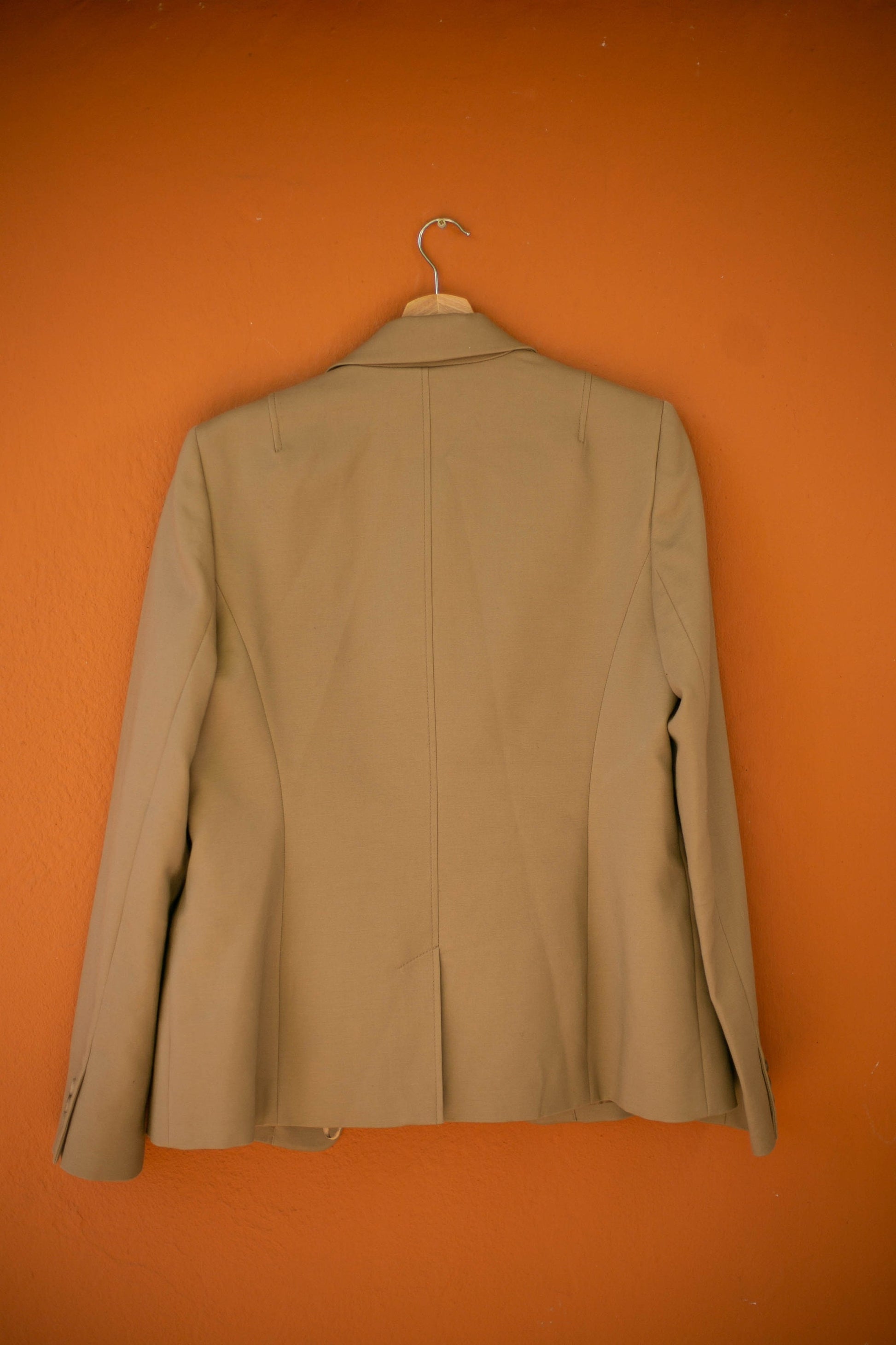 Contemporary Taupe Suit Set - Sleek Blazer and Tailored Trousers, Basic earthy lounge set, boheme two piece, beige house set, pant suits