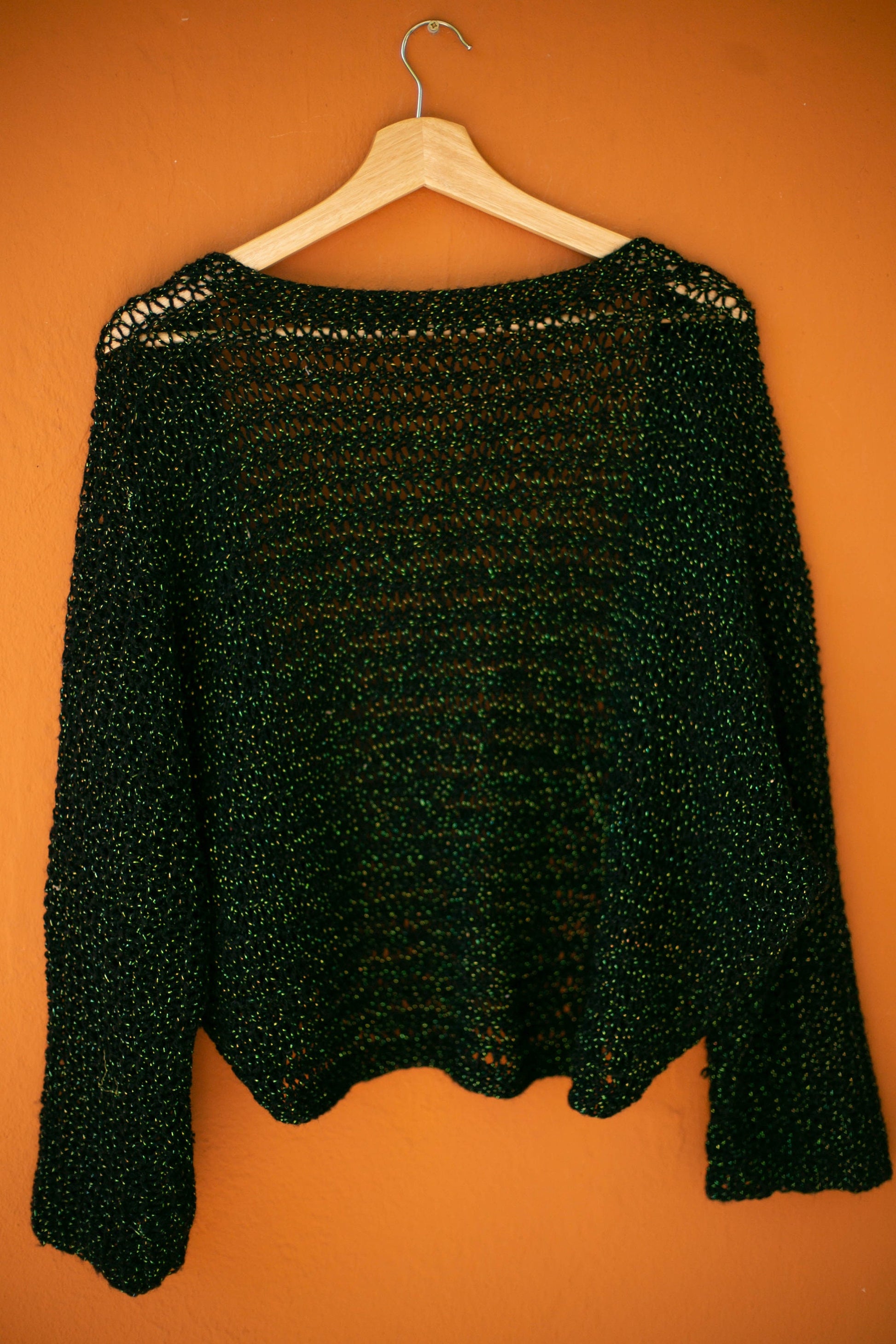 Glitter bolero, Black festive cardigan, Christmas outfit, Cute winter wear, New years eve clothing, L - XL