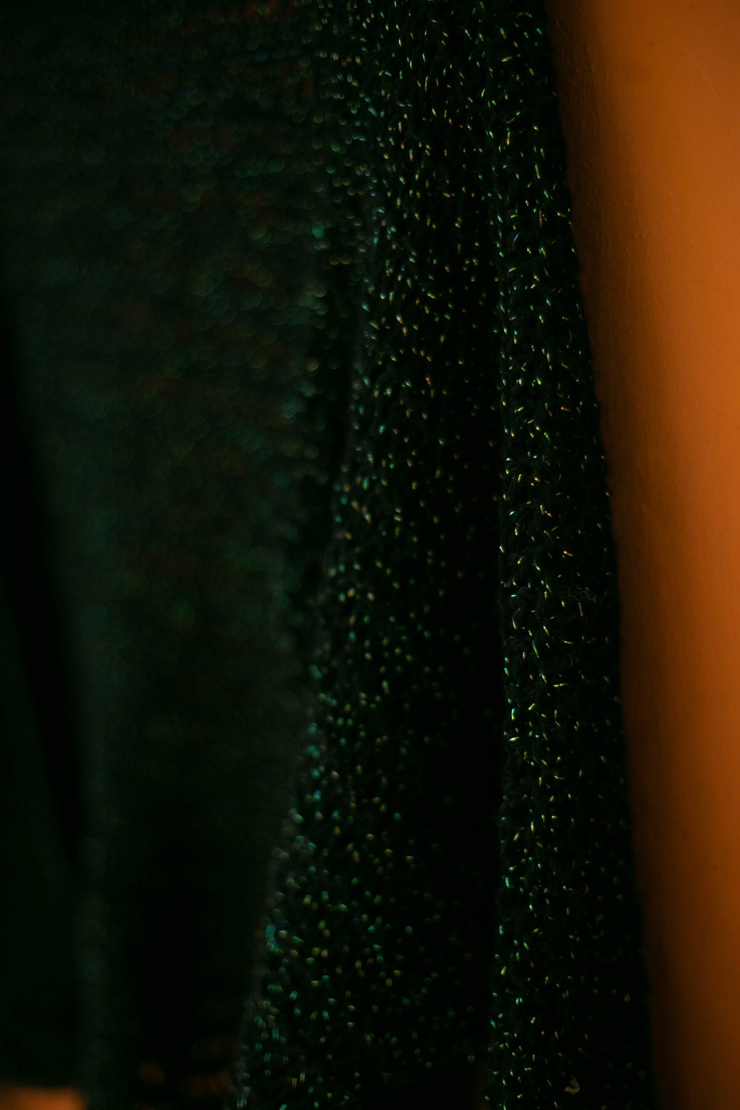 Glitter bolero, Black festive cardigan, Christmas outfit, Cute winter wear, New years eve clothing, L - XL