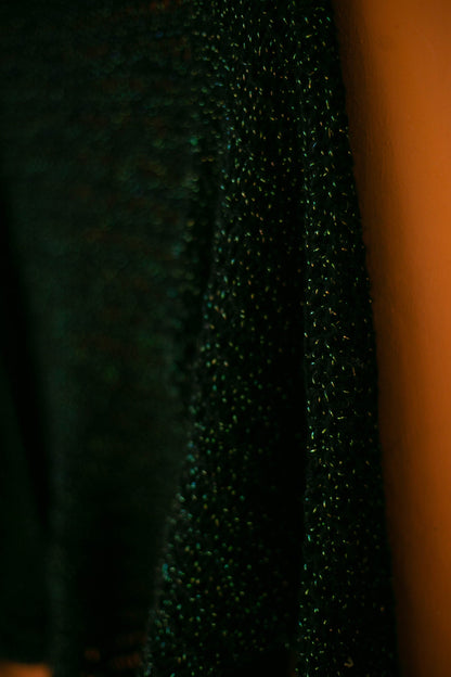 Black Glitter Bolero Cardigan — additional view 9