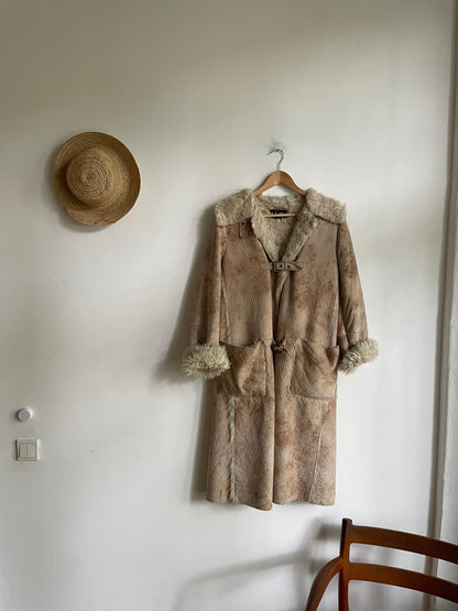 Vintage Armani Vegan Faux Fur Winter Coat — additional view 6