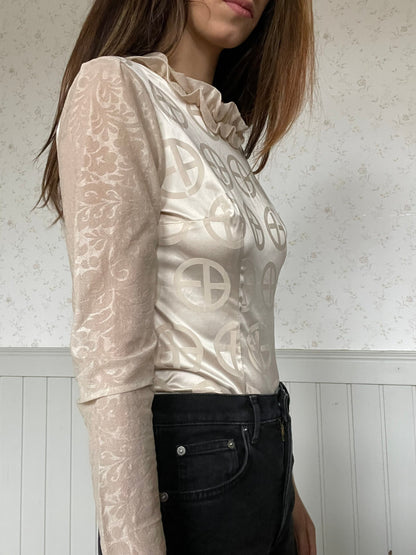 Victorian Ruffled Collar Blouse — additional view 5