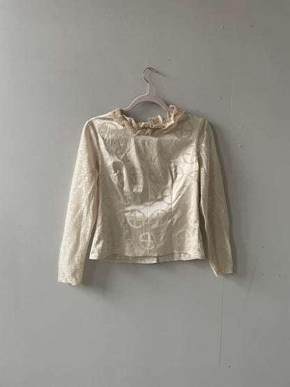Victorian Ruffled Collar Blouse — additional view 7