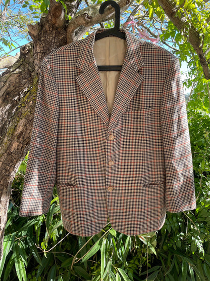 Vintage Wool Plaid Blazer — additional view 10