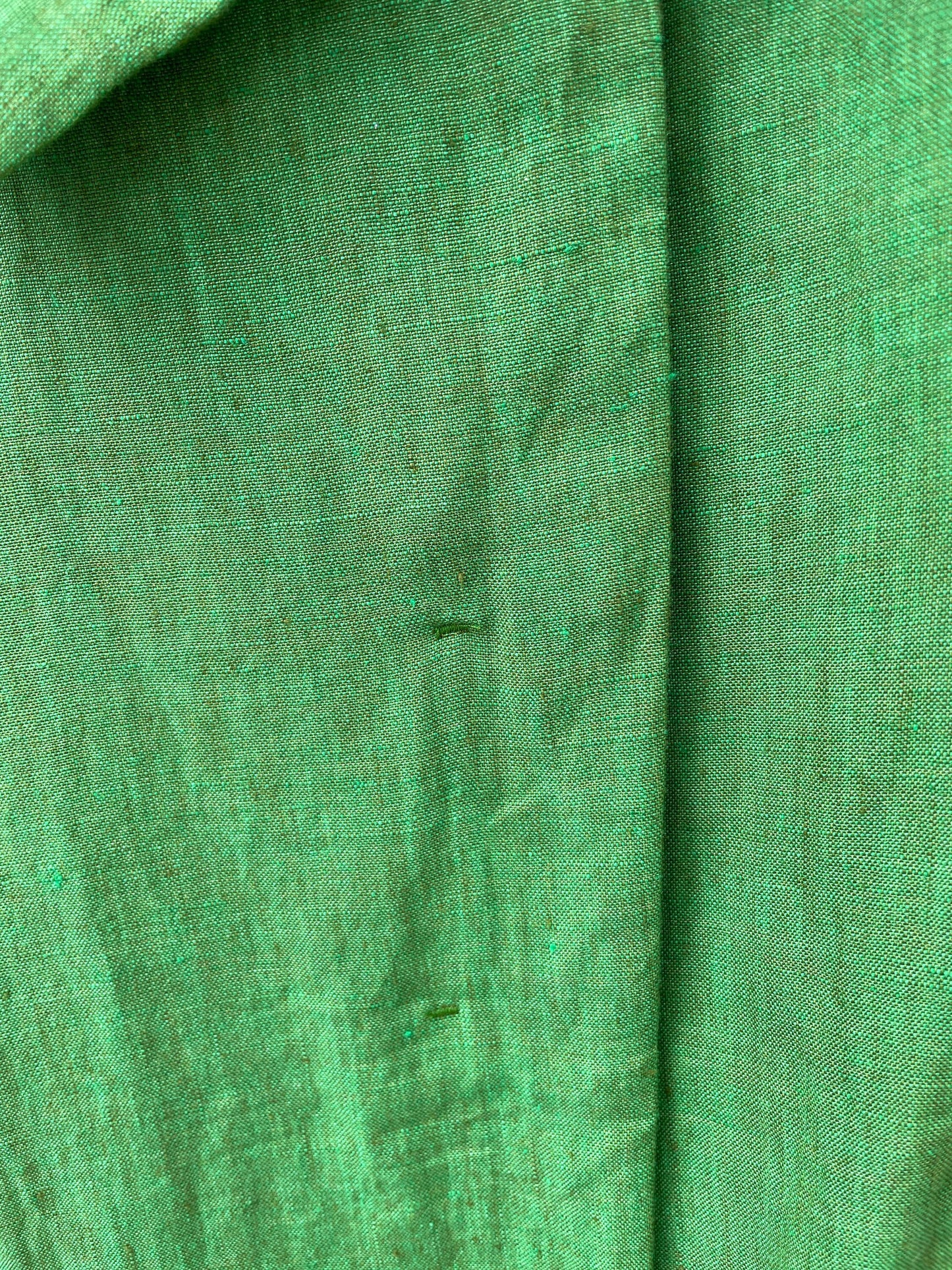 Vintage Emerald green linen blazer jacket, Berlin design feminine formal event wear, Classic design blazer