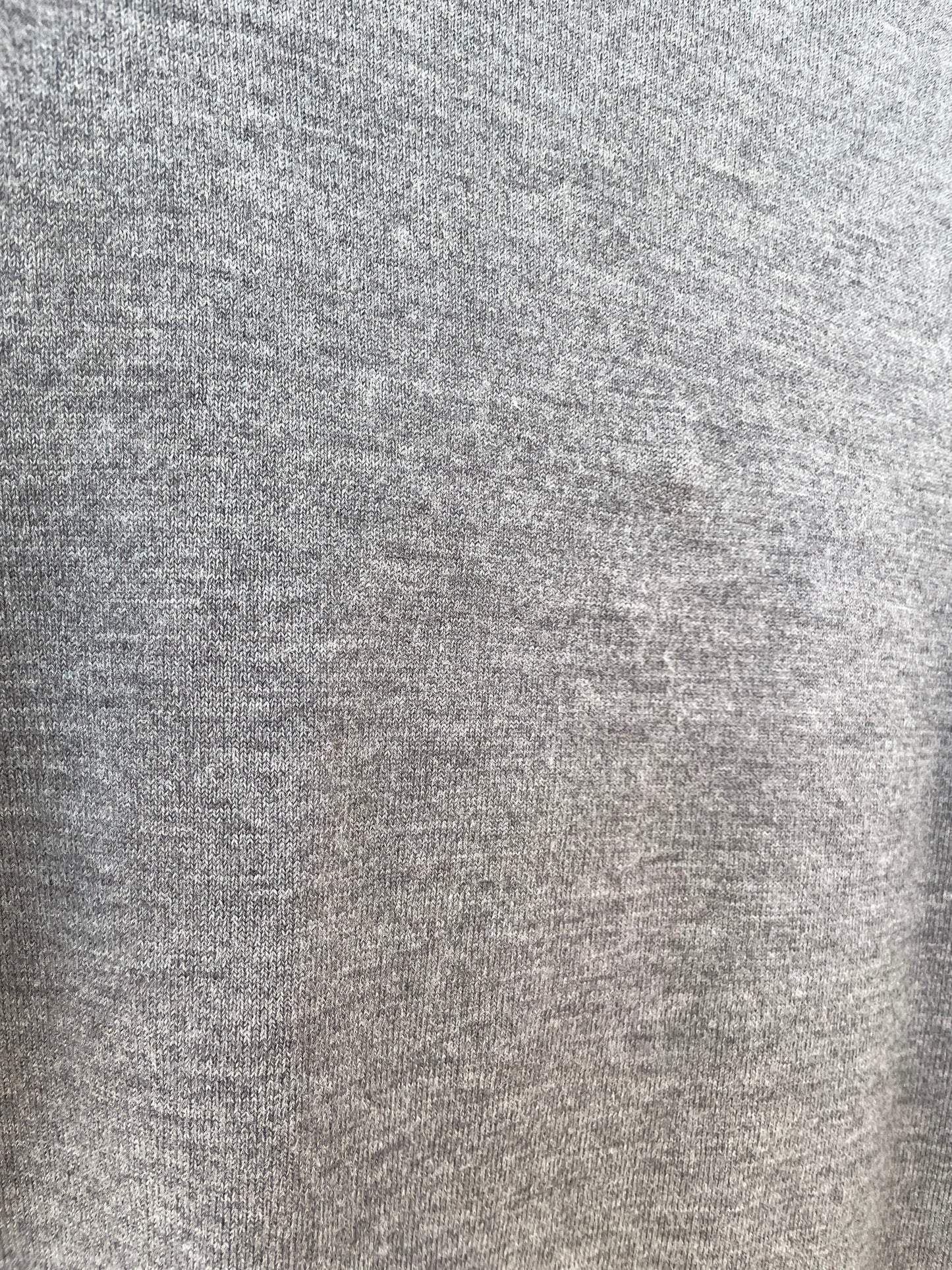 Wool Max Mara shirt, Grey vintage designer clothing, Made in Italy warm winter undershirt, Virgin wool woman top