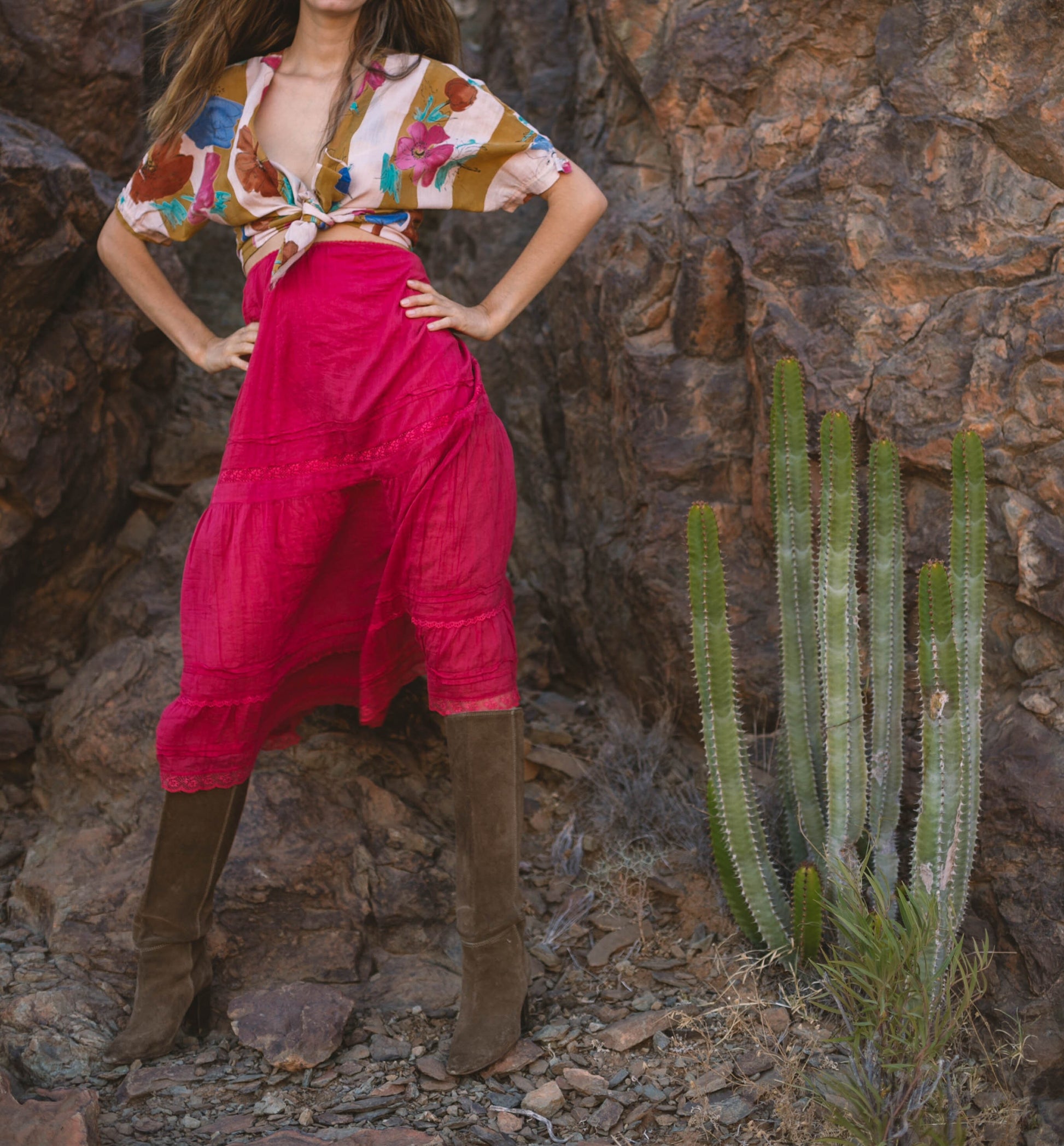 Vintage Angelo Mazzetti colourful blouse, Floral Loose oversized shirt, Knot tie women's blouse, Italian design 80's retro shirt, Summer tee