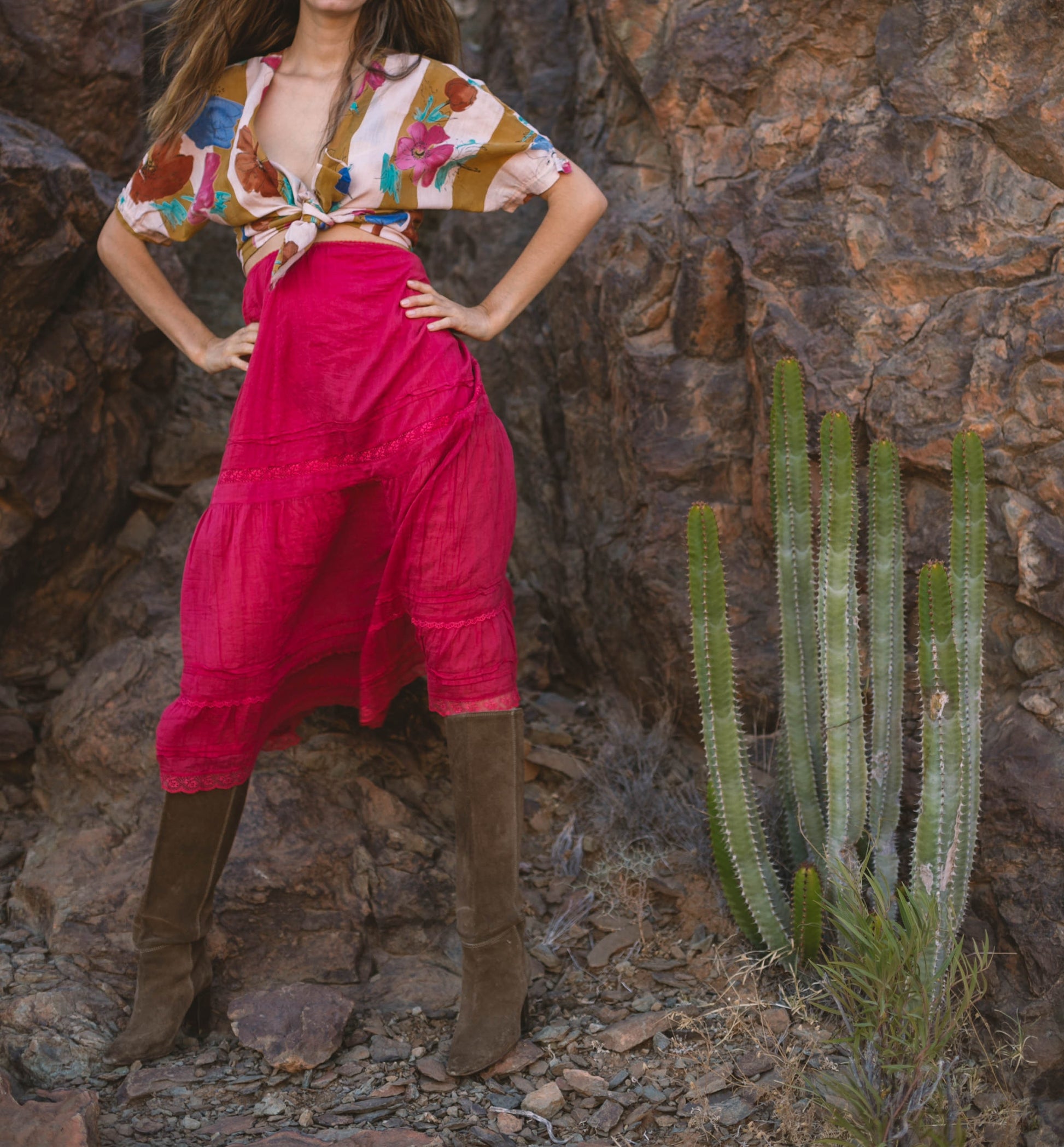 Vintage Angelo Mazzetti colourful blouse, Floral Loose oversized shirt, Knot tie women's blouse, Italian design 80's retro shirt, Summer tee