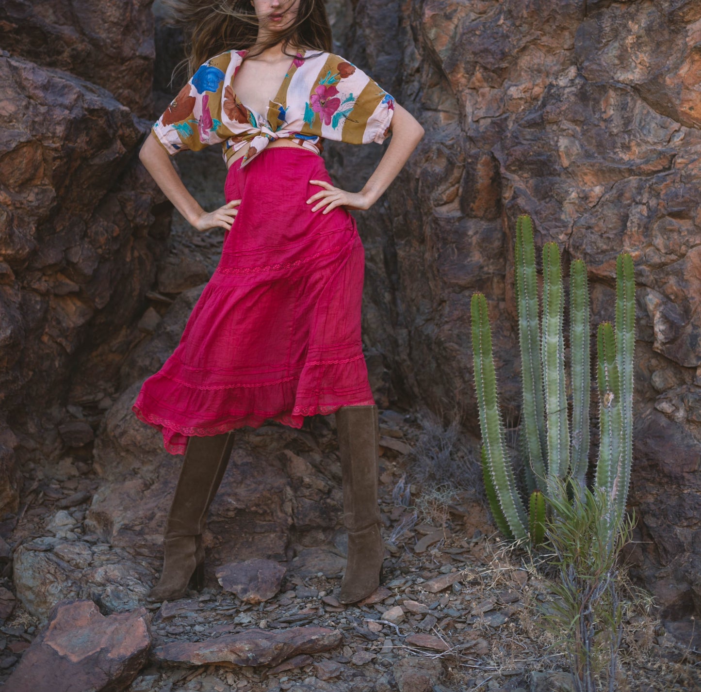 Vintage Angelo Mazzetti colourful blouse, Floral Loose oversized shirt, Knot tie women's blouse, Italian design 80's retro shirt, Summer tee