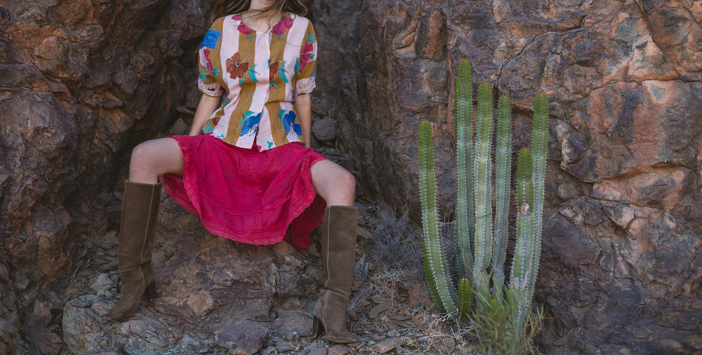 Vintage Angelo Mazzetti colourful blouse, Floral Loose oversized shirt, Knot tie women's blouse, Italian design 80's retro shirt, Summer tee