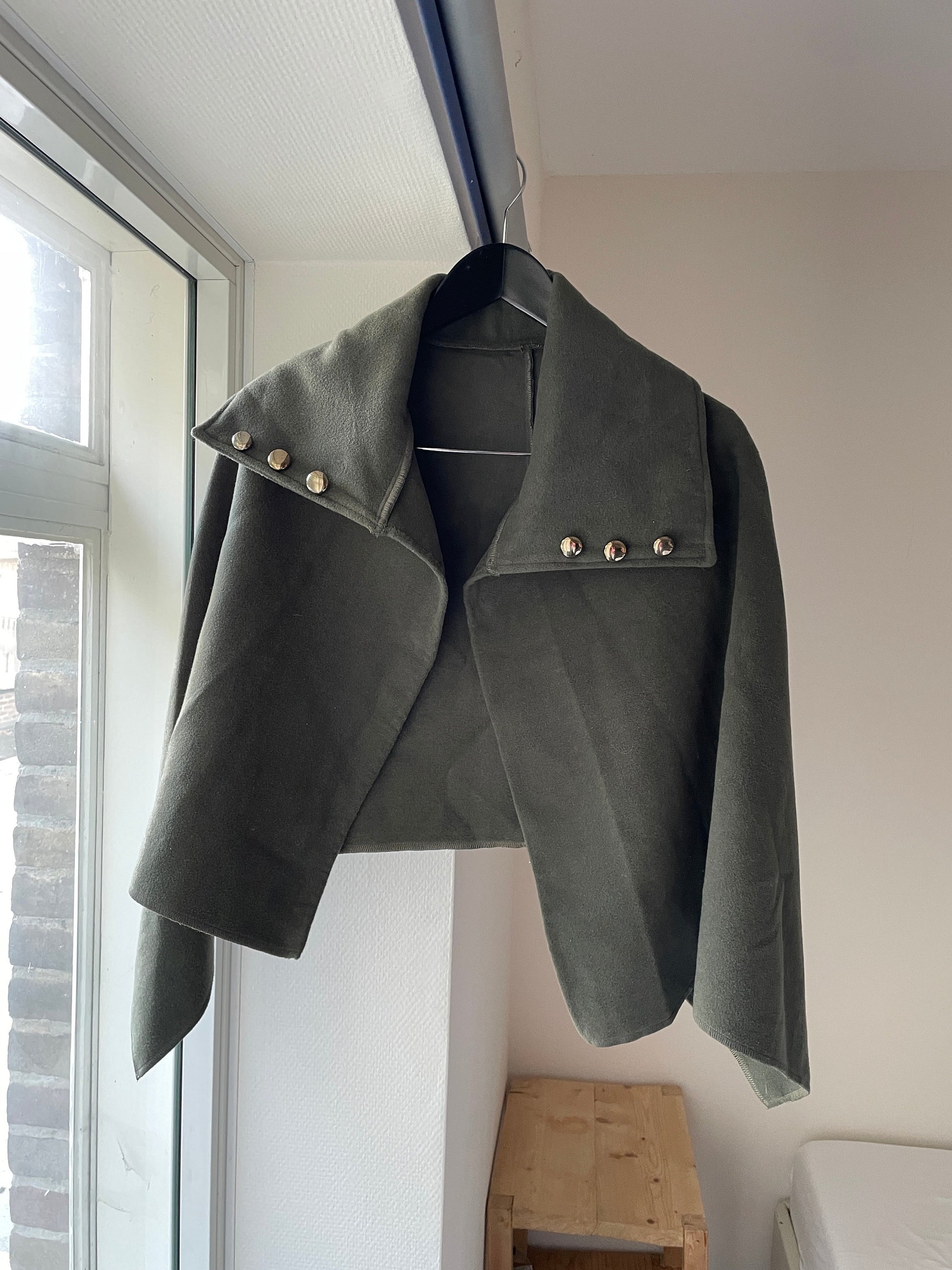 Vintage British Cotton Moss Green Poncho, Wool Donegal Cape, Claire Fraser Outlander Winter Wear, Cottagecore Scarf, One Size,Artistic Style