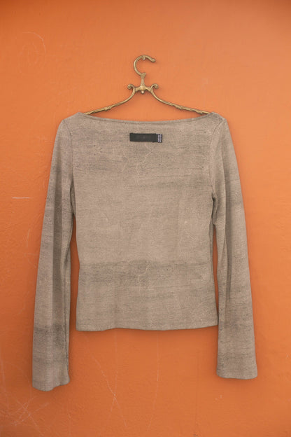 Vintage Grey Krizia Jeans Shirt — additional view 10