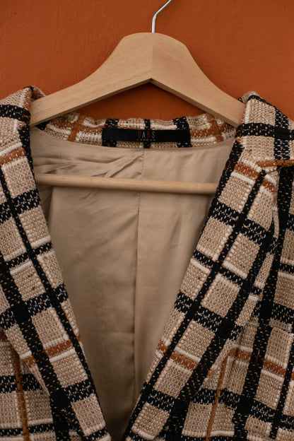 Vintage DAKS London Plaid Blazer — additional view 7