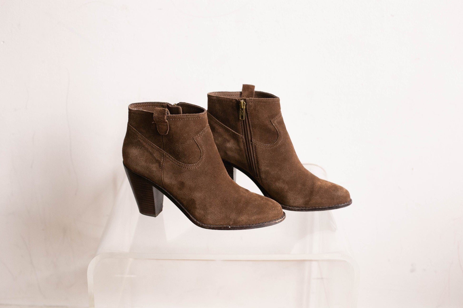 ASH Brown Suede Ankle Boots – EU 40 - US 9