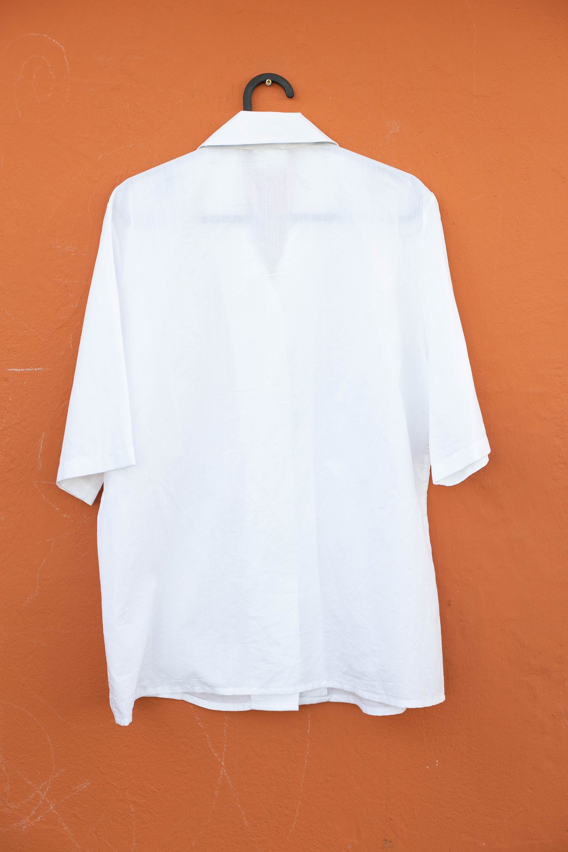 Vintage white button up blouse, White collared Burberrys of London shirt, Woman button up shirt, Oxford summer blouse,