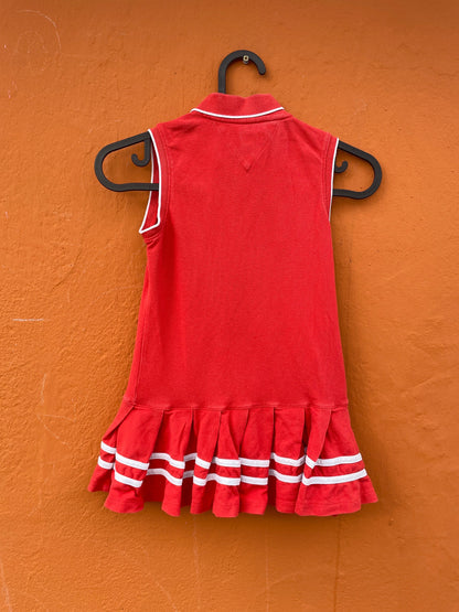 Red Polo Dress for Girls — additional view 9