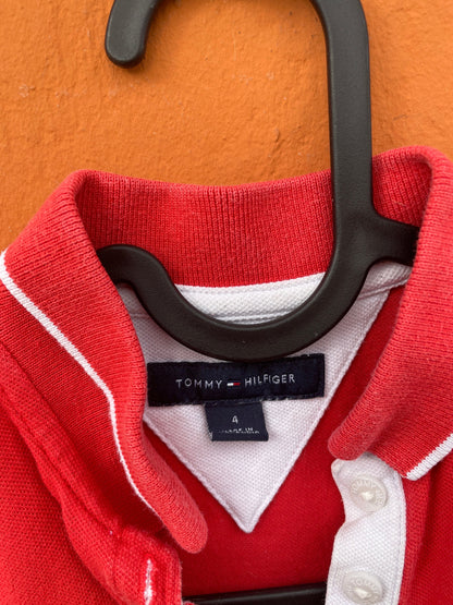 Red Polo Dress for Girls — additional view 8