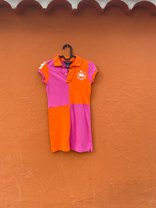 Ralph Lauren Pink Polo Dress for Kids