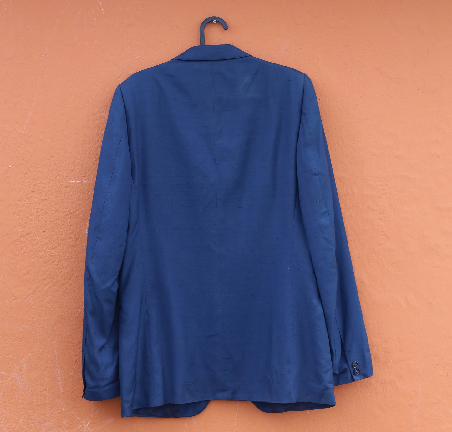 Navy blue oversized women blazer, Unisex outfit, Emily in Paris aesthetic, Runway fashion, Vintage oversized smart blazer, padded shoulder